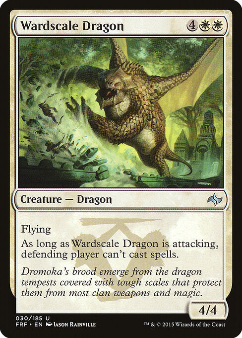 Wardscale Dragon (30) (Foil) - Fate Reforged - Game On