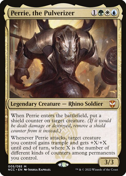 Perrie, the Pulverizer (5) (Foil) - New Capenna Commander - Game On