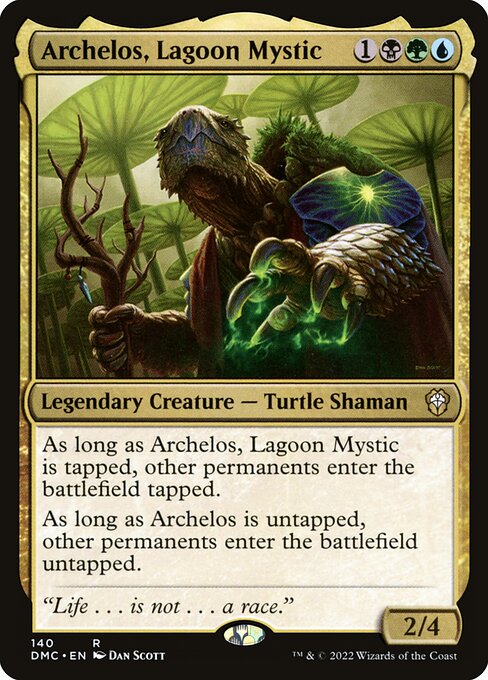 Archelos, Lagoon Mystic (140) - Dominaria United Commander - Game On