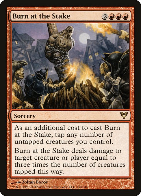 Burn at the Stake (130) - Avacyn Restored - Game On