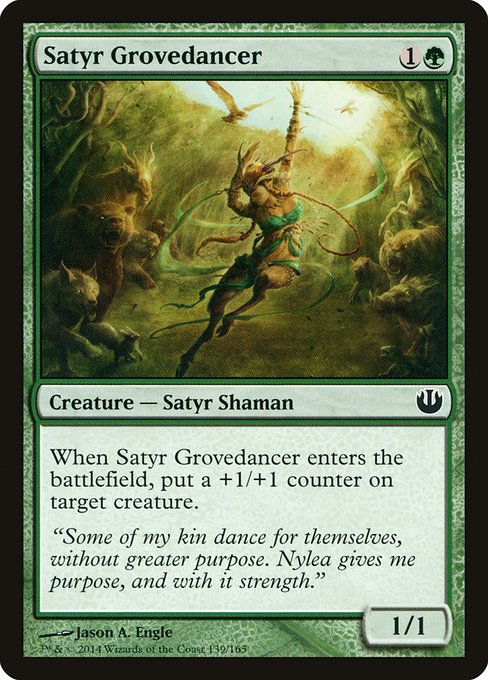Satyr Grovedancer (139) (Foil) - Journey into Nyx - Game On