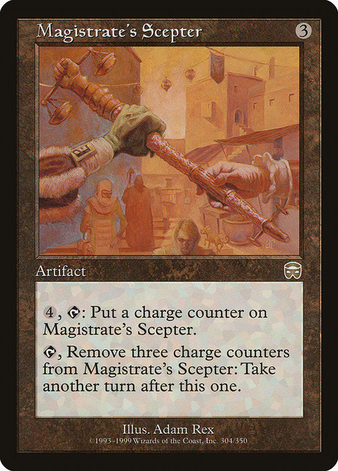Magistrate's Scepter (304) - Mercadian Masques - Game On