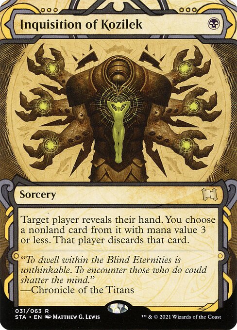 Inquisition of Kozilek (31) - BORDERLESS - Strixhaven Mystical Archive - Game On