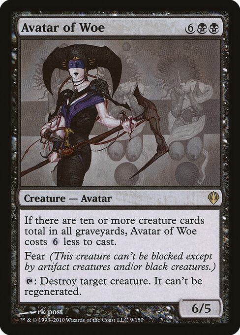 Avatar of Woe (9) - Archenemy - Game On