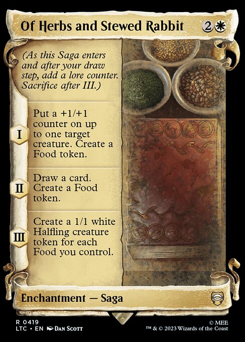 Of Herbs and Stewed Rabbit (419) - SHOWCASE - Tales of Middle-earth Commander - Game On
