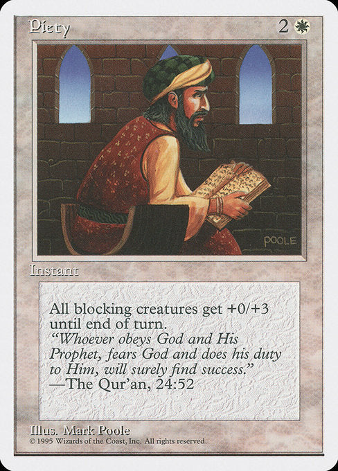 Piety (41) - Fourth Edition - Game On