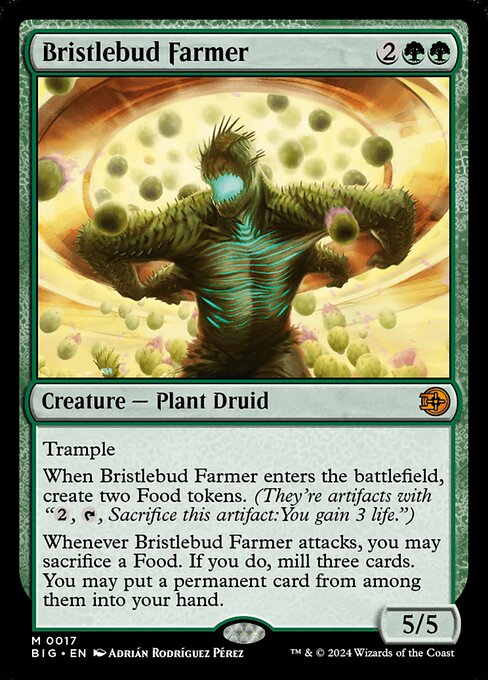 Bristlebud Farmer (17) (Foil) - The Big Score - Game On