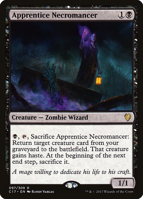 Apprentice Necromancer (97) - Commander 2017 - Game On