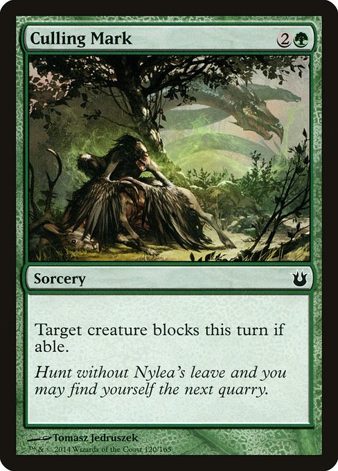 Culling Mark (120) (Foil) - Born of the Gods - Game On