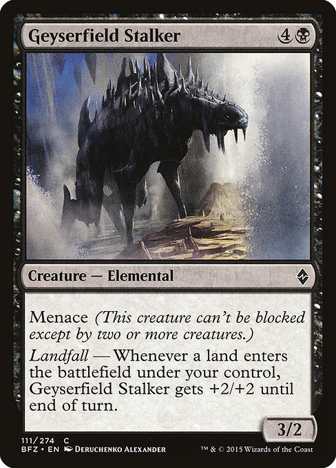Geyserfield Stalker (111) (Foil) - Battle for Zendikar - Game On