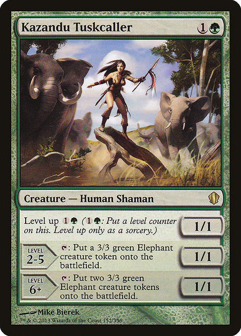 Kazandu Tuskcaller (152) - Commander 2013 - Game On