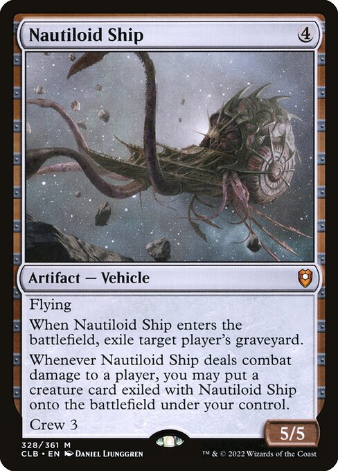 Nautiloid Ship (328) - Commander Legends: Battle for Baldur's Gate - Game On