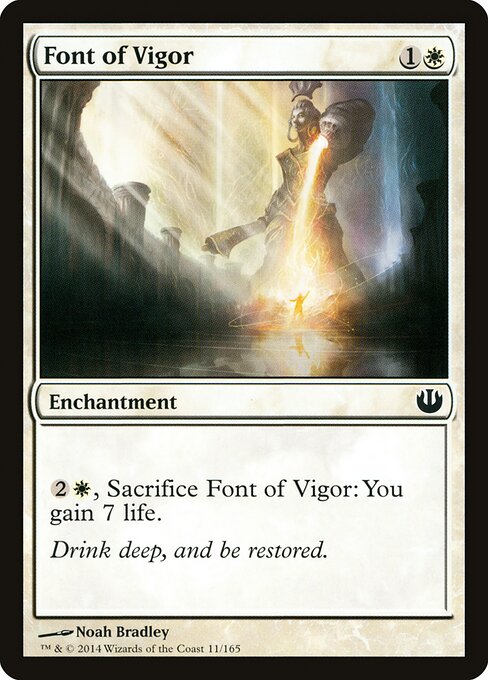 Font of Vigor (11) (Foil) - Journey into Nyx - Game On