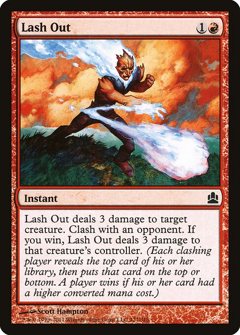 Lash Out (127) - Commander 2011 - Game On
