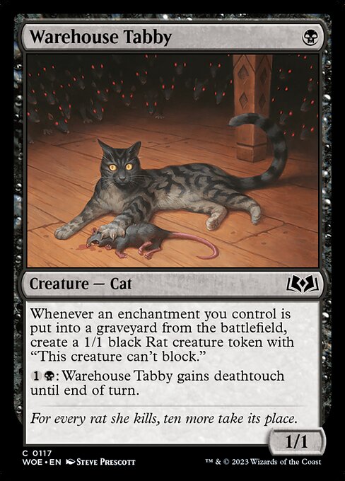 Warehouse Tabby (117) - Wilds of Eldraine - Game On