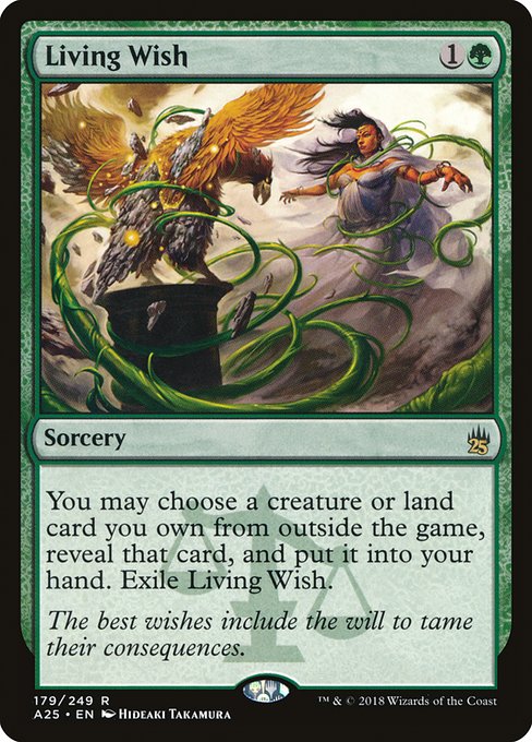 Living Wish (179) - Masters 25 - Game On