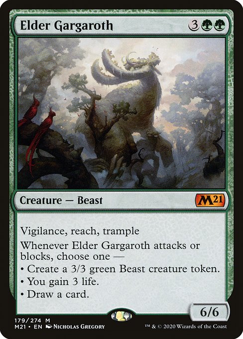 Elder Gargaroth (179) - Core Set 2021 - Game On