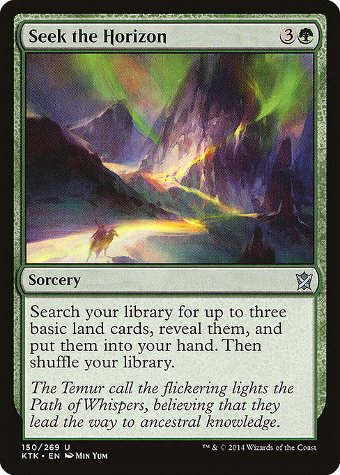 Seek the Horizon (150) (Foil) - Khans of Tarkir - Game On