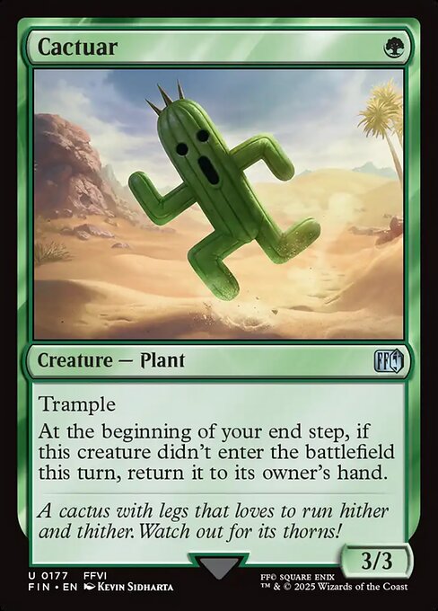 Cactuar (177) (Foil) - Final Fantasy - Game On