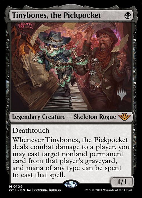 Tinybones, the Pickpocket (109p) - Outlaws of Thunder Junction Promos - Game On