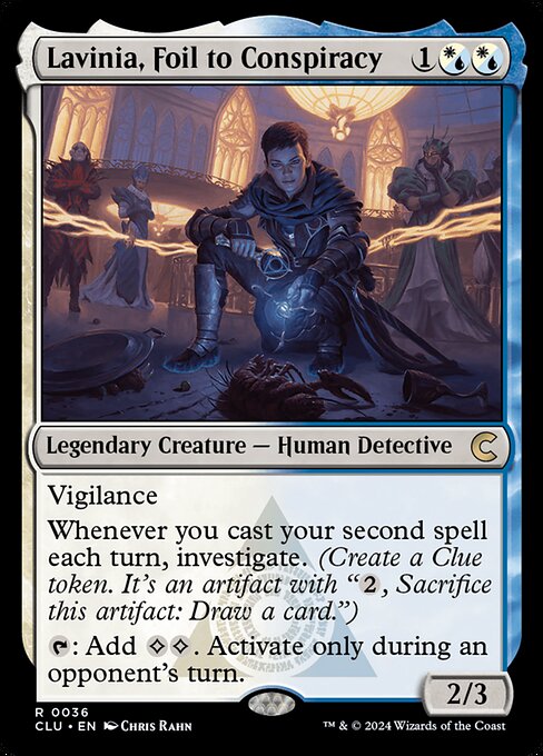 Lavinia, Foil to Conspiracy (36) - Ravnica: Clue Edition - Game On