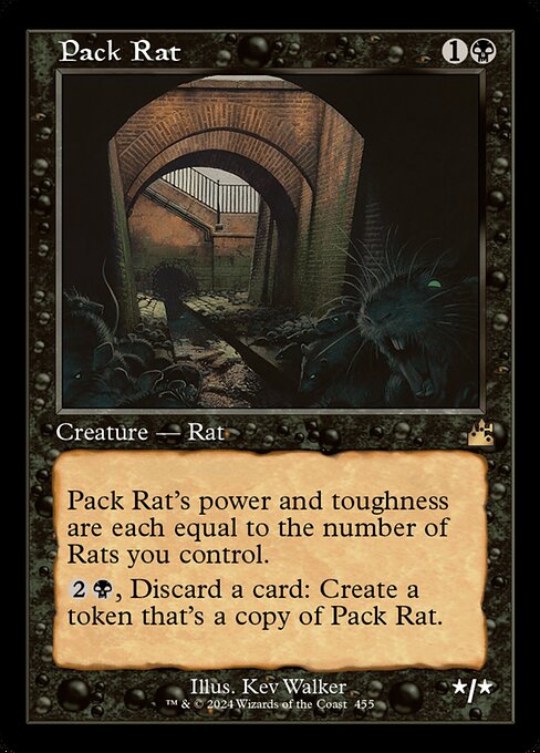 Pack Rat (455) (Foil) - Ravnica Remastered - Game On