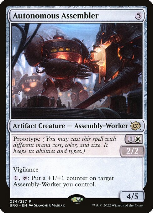 Autonomous Assembler (34) (Foil) - The Brothers' War - Game On