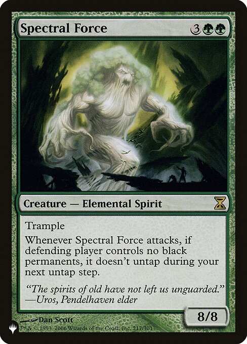 Spectral Force (TSP-217) - The List - Game On