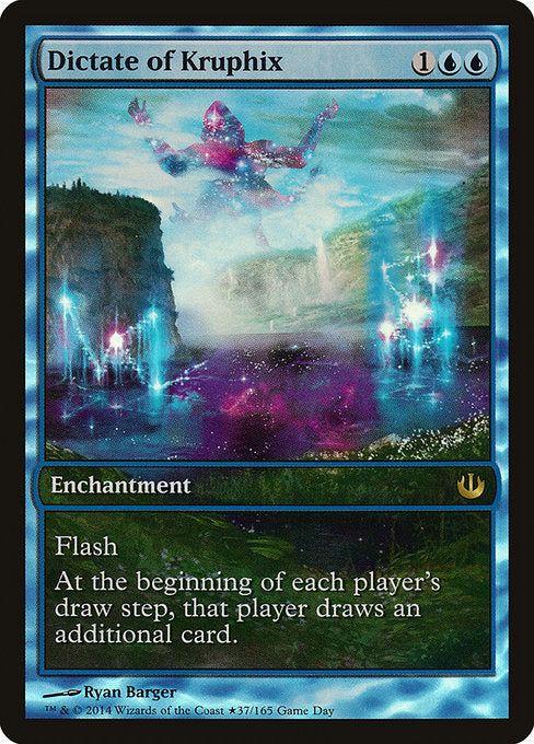 Dictate of Kruphix (37) - FULL ART (Foil) - Journey into Nyx Promos - Game On