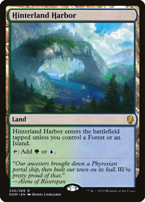 Hinterland Harbor (240) (Foil) - Dominaria - Game On