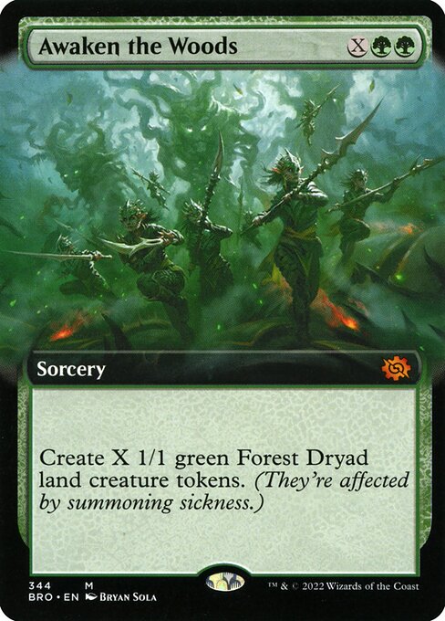 Awaken the Woods (344) - EXTENDED ART - The Brothers' War - Game On