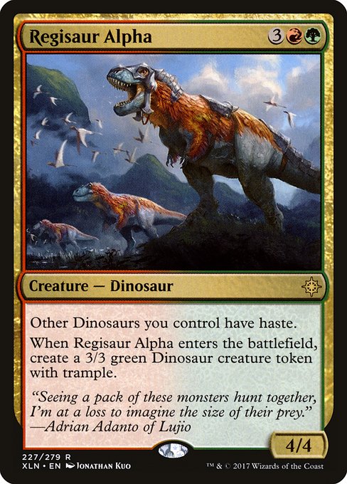 Regisaur Alpha (227) (Foil) - Ixalan - Game On