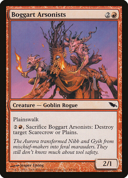 Boggart Arsonists (85) - Shadowmoor - Game On