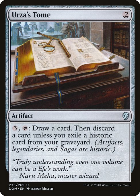 Urza's Tome (235) (Foil) - Dominaria - Game On