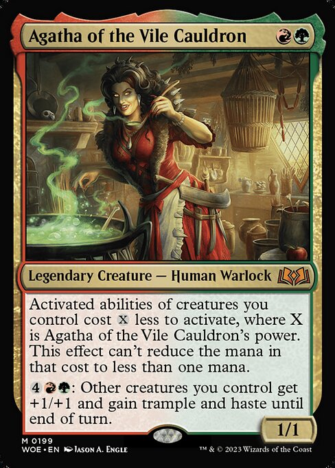 Agatha of the Vile Cauldron (199) - Wilds of Eldraine - Game On
