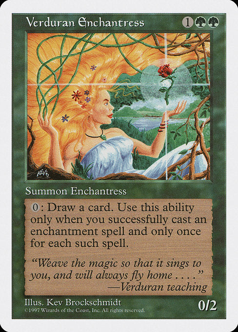 Verduran Enchantress (337) - Fifth Edition - Game On