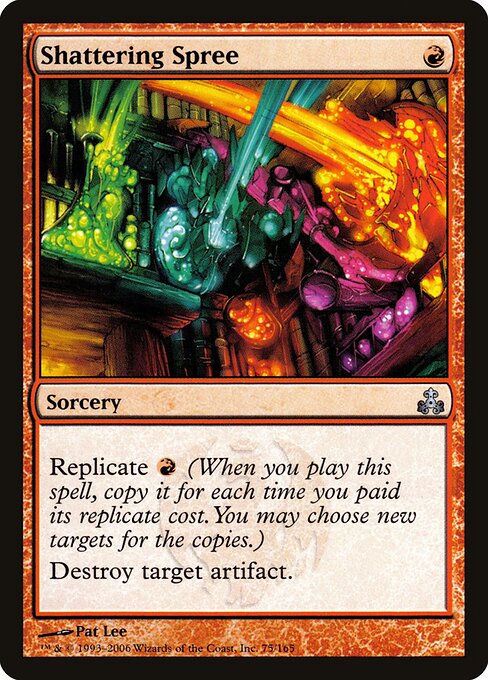 Shattering Spree (75) (Foil) - Guildpact - Game On