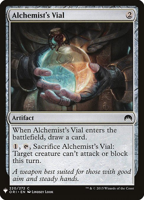 Alchemist's Vial (ORI-220) - The List - Game On