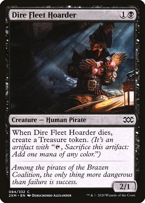 Dire Fleet Hoarder (84) (Foil) - Double Masters - Game On