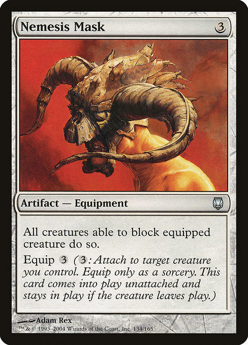 Nemesis Mask (134) - Darksteel - Game On