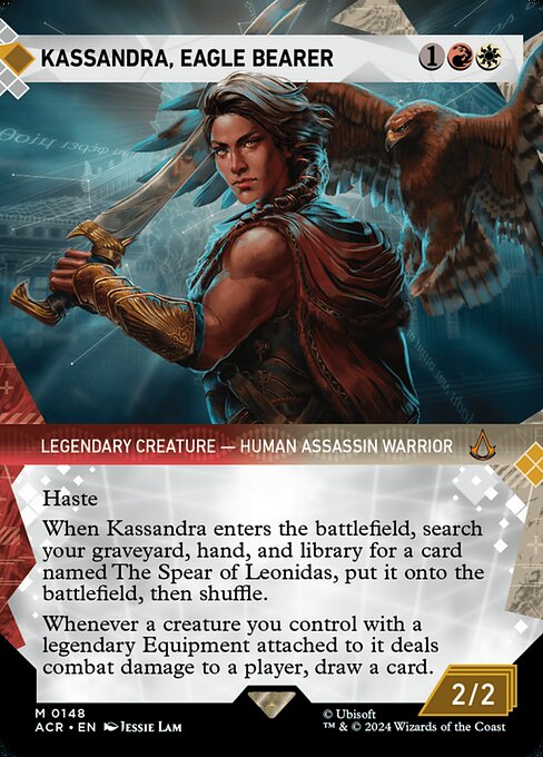 Kassandra, Eagle Bearer (148) - BORDERLESS - Assassin's Creed - Game On