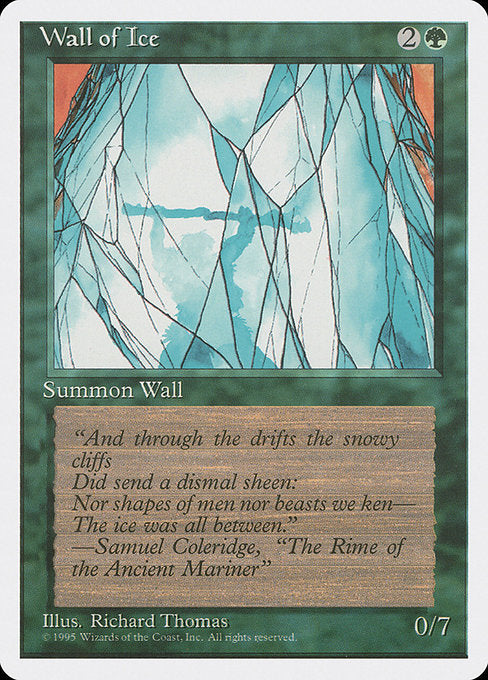 Wall of Ice (283) - Fourth Edition - Game On