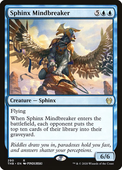 Sphinx Mindbreaker (290) - Theros Beyond Death - Game On