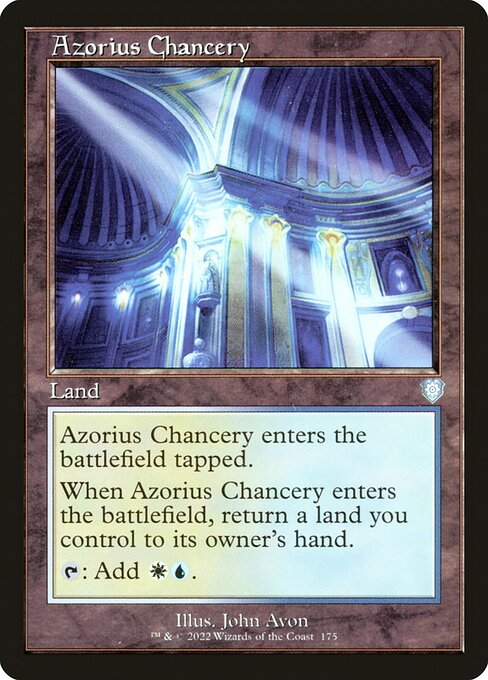 Azorius Chancery (175) - The Brothers' War Commander - Game On