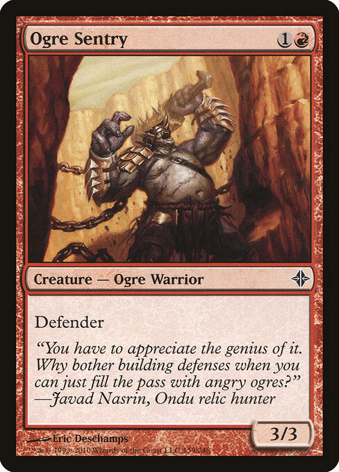 Ogre Sentry (159) - Rise of the Eldrazi - Game On