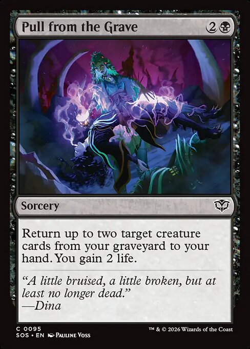 Pull from the Grave (95) (Foil) - Secrets of Strixhaven - Game On