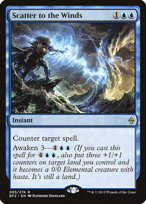 Scatter to the Winds (85) (Foil) - Battle for Zendikar - Game On