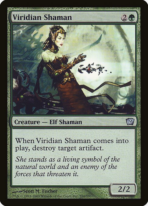 Viridian Shaman (280★) - Ninth Edition - Game On