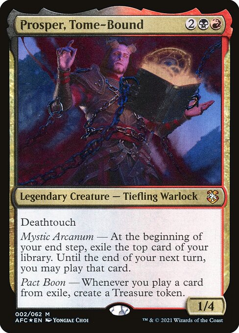 Prosper, Tome-Bound (2) (Foil) - Forgotten Realms Commander - Game On