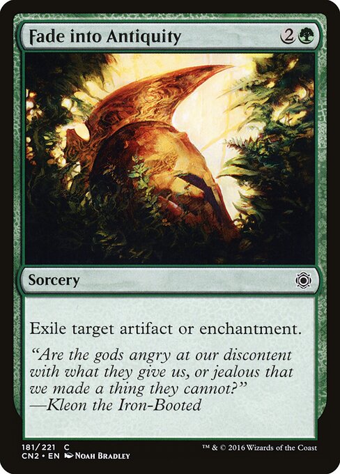 Fade into Antiquity (181) (Foil) - Conspiracy: Take the Crown - Game On